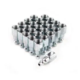 Ip1414fs-b25-p Primefit 25 Pack Industrial Style Air Quick Connect Plugs/ni