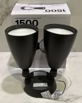 100w Probite 850014987770 Led Security Floodlight 1500 Lumens - Dusk To Dawn 120v 4000k