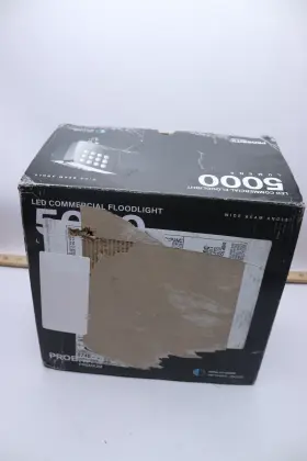 103-10600001-1 Probrite Integrated Led Outdoor Flood Light Dusk-to-dawn Bronze 5000lm 175w Eqv