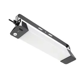 Probrite 445012696668 100-watt Equivalent Integrated Led Black Motion Sensing Solar Powered Canopy Lig