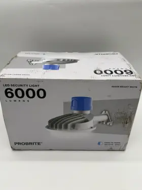 Astrx50-pc-4k-gr Probrite 6000lm Dusk-to-dawn Led Area Light Gray