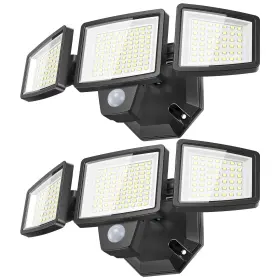 Sd192-2 Purich 2pack 65w Led Flood Lights Outdoor 6500lm Waterproof 6500k Motion Se