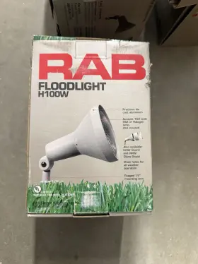 H100w Rab 019813102078 Floodlight