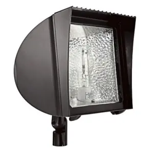 Fxh100qt Rab Flex Flood Metal Aluminum Halide Pulse Start Light 100w Ed17 Outdoor