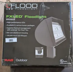 Fxled150sf Rab Floodlight 5000k New