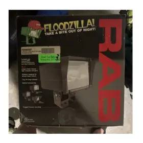 Fzh400qt Rab Floodzilla Fzh400 Quart 400w Outdoor Bronze Flood Light Metal Halide