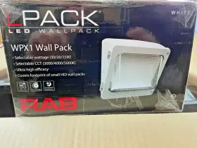 Wpx1 Rab Lighting 192552034517 Wall Pack Upc#192552034517 White New In Factory Boxes
