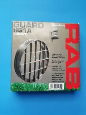 Hb101 Rab Lighting Hg1a Guard For Floodlight Bronze Fits H101 And Floodlights New