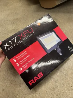 X17xfu60 Rab Field Adjustable Color And Wattage Led Outdoor Flood Light Fixture
