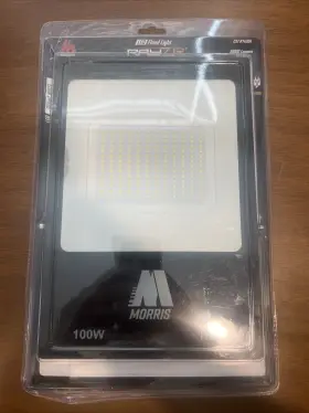 Ip65 Rayzr 601986742047 Led Flood Light #74204 100w Bright White Corded Indoor Outdoor