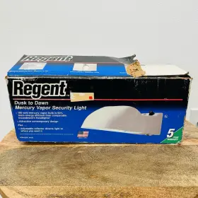 Rsm100w Regent 044427002100 Mercury Vapor Light Model New Old Stock