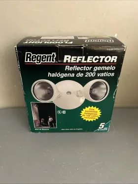 Regent 044427003282 Floodlight 200 Watt Twin Halogen