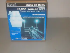 Bl25 Regent Dusk To Dawn Mercury Vapor Safety Security Light 12 000 Sqft-new