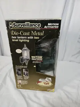 Mdl320vg Regent Surveillance By Motion Activated Die Cast Metal Verdi