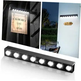 Ty001 Regsey Solar Real Estate Sign Posts Lights - Outdoor Dusk To Dawn Led Signboard