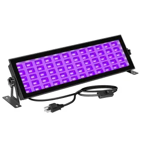 5p-bl Remon 120w Black Light Bar Led Blacklight With Plug And Switch 180 Leds Ip6