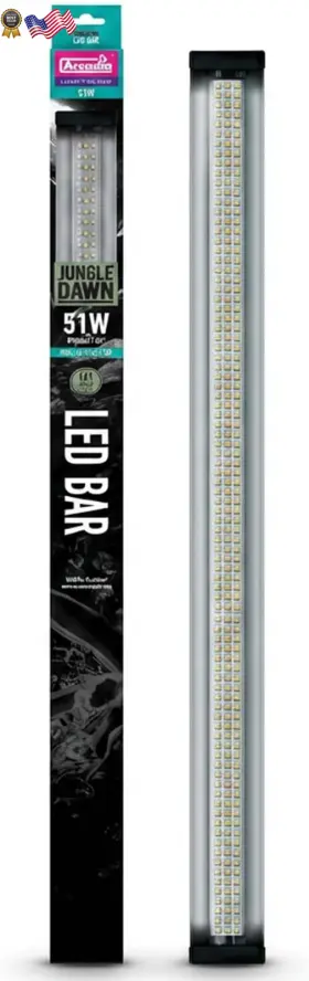 Reptile Rajdp4z Arcadia Jungle Dawn Led Bar - 51w High Lumen Output Light Bars