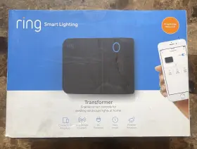 5at1s9-bne0 Ring Smart Lighting Low Voltage Transformer - Black