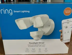 5fl1s9-wen0 Ring Wired Motion Sensor Floodlight 2000 Lumens Led Outdoor White