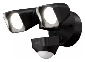 5w21s8-beno Ring Smart Lighting- Flood Light Wired Outdoor Motion - Black Led