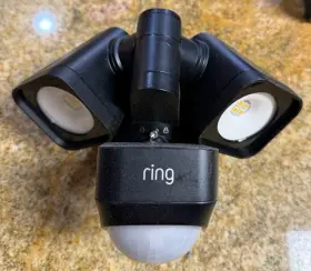 Ring 744110681840 Smart Lighting Floodlight Wired Outdoor Motion-sensor Security Light