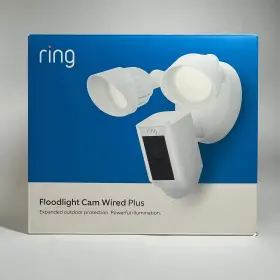 Ring 840080598574 New Floodlight Cam Wired White