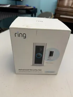 Ring 840268946159 Advanced Security Set Doorbell Pro And Stick Up Camera Battery Open Box