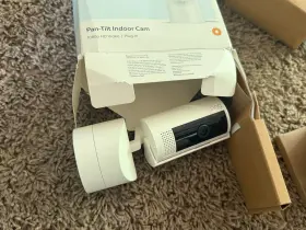 Ring 840268955465 Pan Tilt Indoor Security Cam Camera 1080p Hd Video In Box