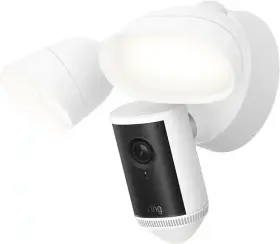 Ring 840414626881 Floodlight Cam Pro 2nd Gen Retinal 4k With 2000 Lumen Lights White