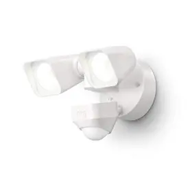 Ring 841667145716 Floodlight Wired Motion Activated 2000 Lumen Outdoor Light White