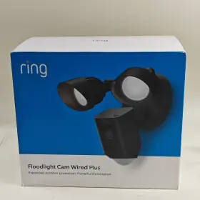 B08f6gpqq7 Ring New Floodlight Cam Wired Plus Black