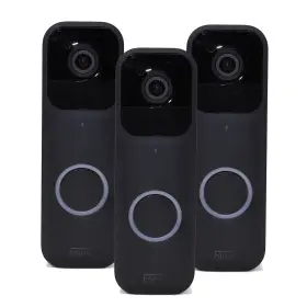 B08sg2ms3v-3x-k Ring 3x Blink Smart Wifi Video Doorbell Wired/battery Operated Black