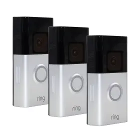 B0b2by4zg7-3x-k Ring 3x Battery Doorbell Pro Smart Wi-fi Video Doorbel Satin Nickel