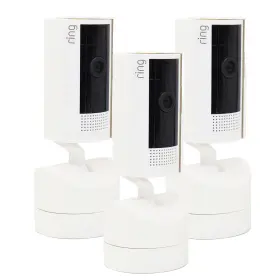 B0cg2vs5fd-3x-k Ring 3x Pan-tilt Indoor Security Cam With 360 Horizontal Pan Coverage - White