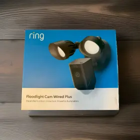 Gan1s1914301245 Ring Floodlight Cam Wired Plus Security Camera Led 1080p Hd Black