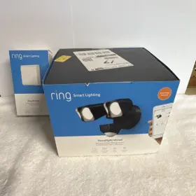 Rbbr32118az007767 Ring Floodlight Wired Smart Lighting Motion Activated 2000 Lumens Black