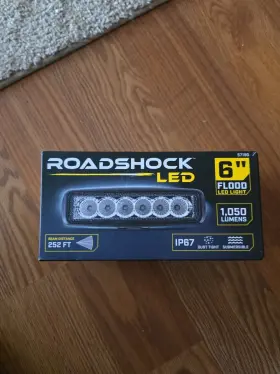 Ip67 Roadshock 792363571906 Brand New 57190 6 Inch Led Flood Light 1050 Lumens