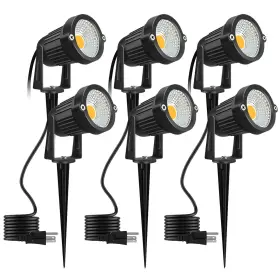 Romwish 663577758769 120v Landscape Spotlights Outdoor Lighting For Yard 3000k