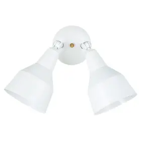 Sgfl20080wh Roseto Sgfl20080 Putnam 2 Light Dual Head Outdoor Flood - White