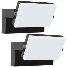 1856-60-2 Rosykite 60w Led Outdoor Wall Lights With 360 Rotation Flood 5000k 4000k