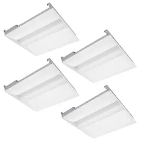 277-8403-235d Run Bison Ht-cbtro22/277-8403-235d Led Panel Lights 2ft X 100w Equivalent White Dimmable 4-pack
