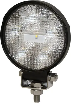 E92004 Safety Group Led Work Light 5 Inch Round White Flood Beam 18w 700lm 12v 24v Waterproof For Co