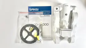 01-04-012750 Sansi 55 W Outdoor Led Security Light Motion Sensor Detector Ceramic Floodlight