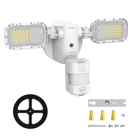 01-04-019001 Sansi 3000lm/10 000lm Led Motion Sensor Outdoor Security Light With Remote Control