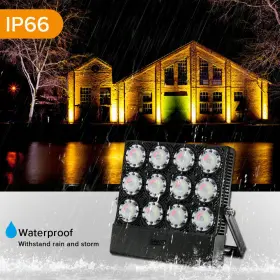01-06-0-0270 Sansi Outdoor Waterproof Festival Lighting Led Flood Light 70w Rgb With Remote