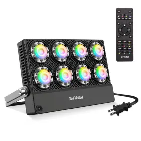 01-06-001-025061 Sansi Rgb Led Flood Light Color Changing Exterior Dimmable Outdoor Lamp