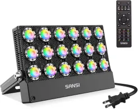 01-06-001-027012 Sansi Led Flood Light 600w Equivalent With Ceramic Technology Outdoor Indoor