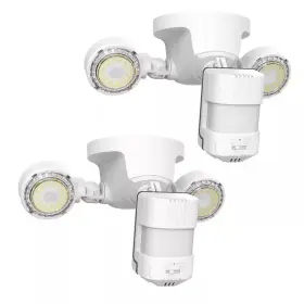 Sansi 313025275262 300 Watt Equivalent 3000 Lumen 5000k 320 Degree White Motion Sensing Dusk To Daw