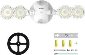 Sansi 313105653607 4000lm Dusk To Dawn Led Security Lights Outdoor 30w Flood Light