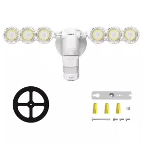 Sansi 445047878848 700 Watt Equivalent 7000 Lumens 5000k 320 White Motion Sensing Dusk To Dawn Int